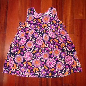 Hanna Andersson Floral Velvet Dress